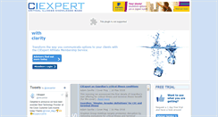 Desktop Screenshot of ciexpert.co.uk